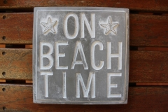 On beach time
